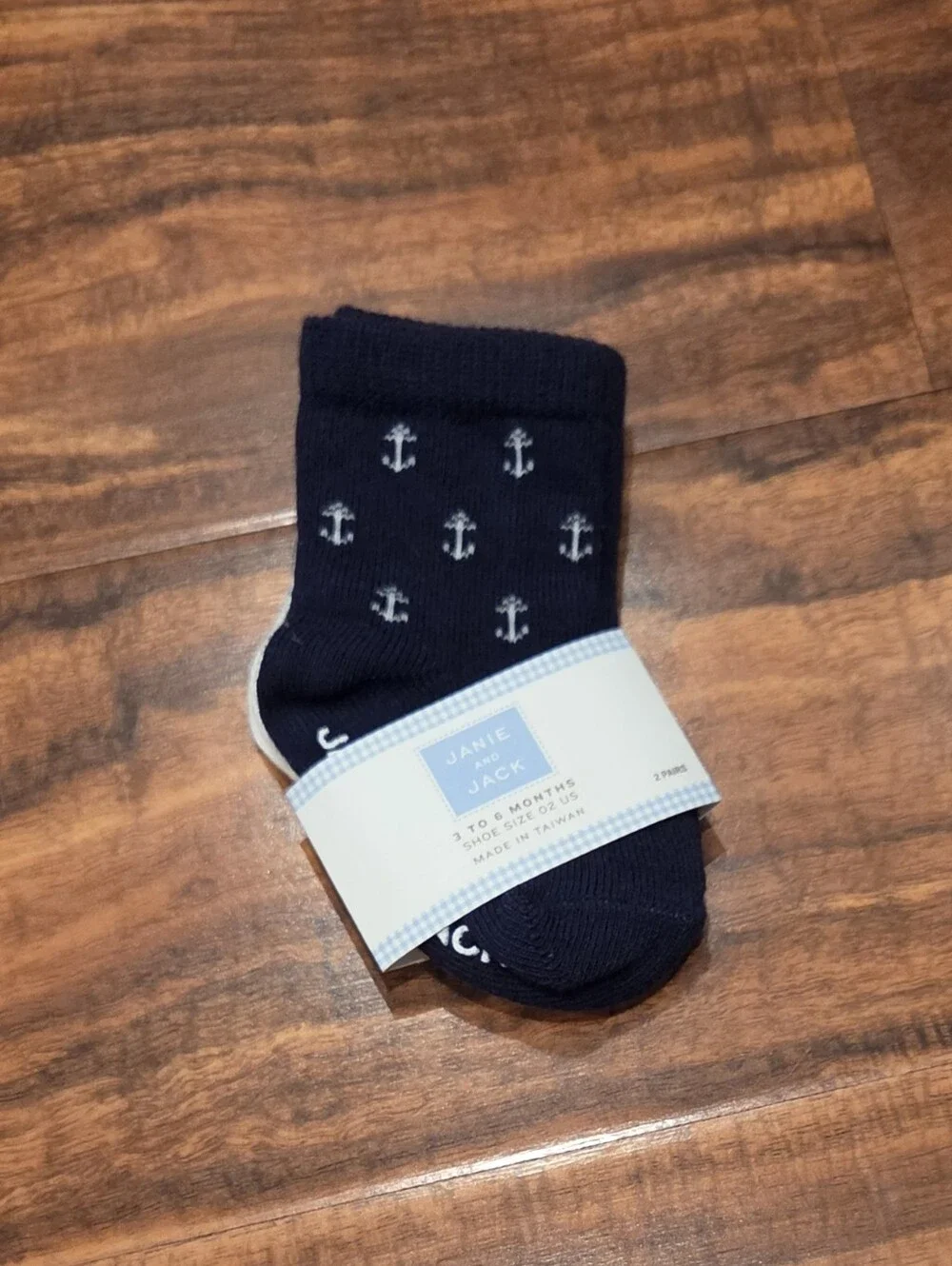 Janie and Jack NWT 3-6 Months Bodysuit, Anchor Shortalls, Cardigan And Socks (2)